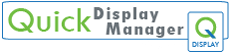 Logo quick display manager